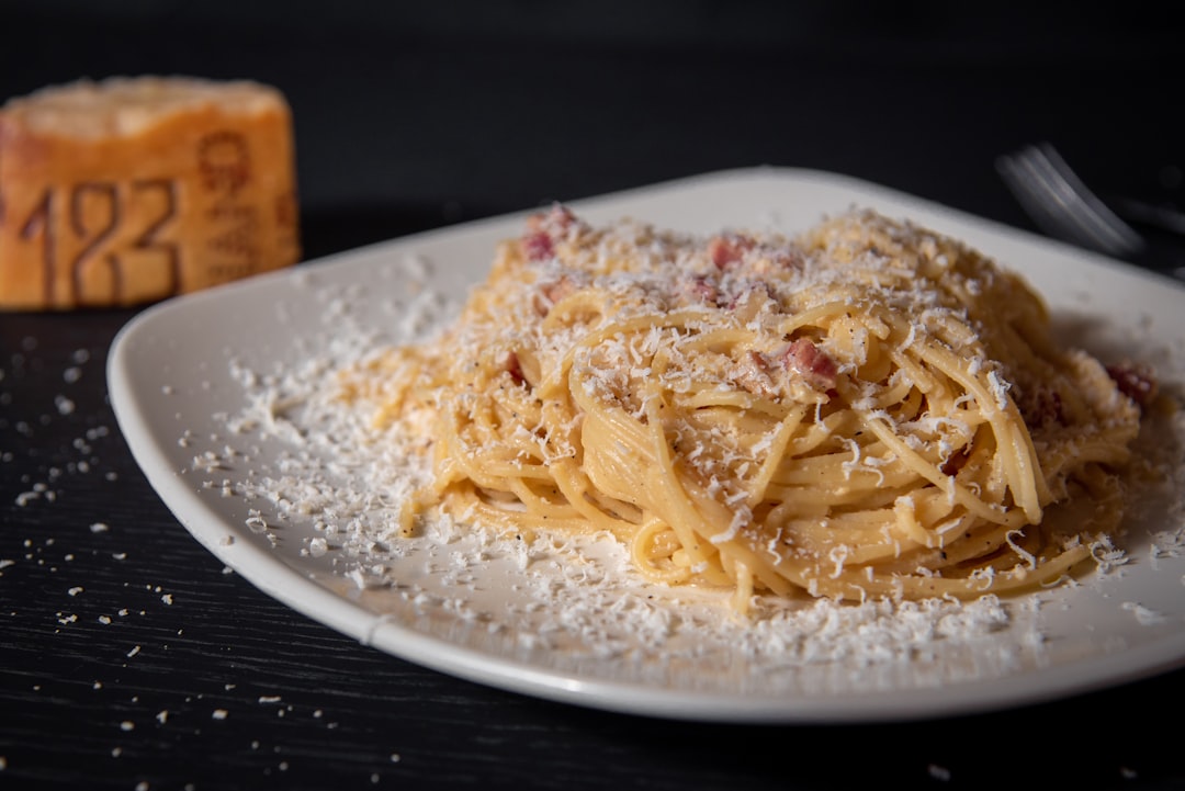 Photo pasta carbonara