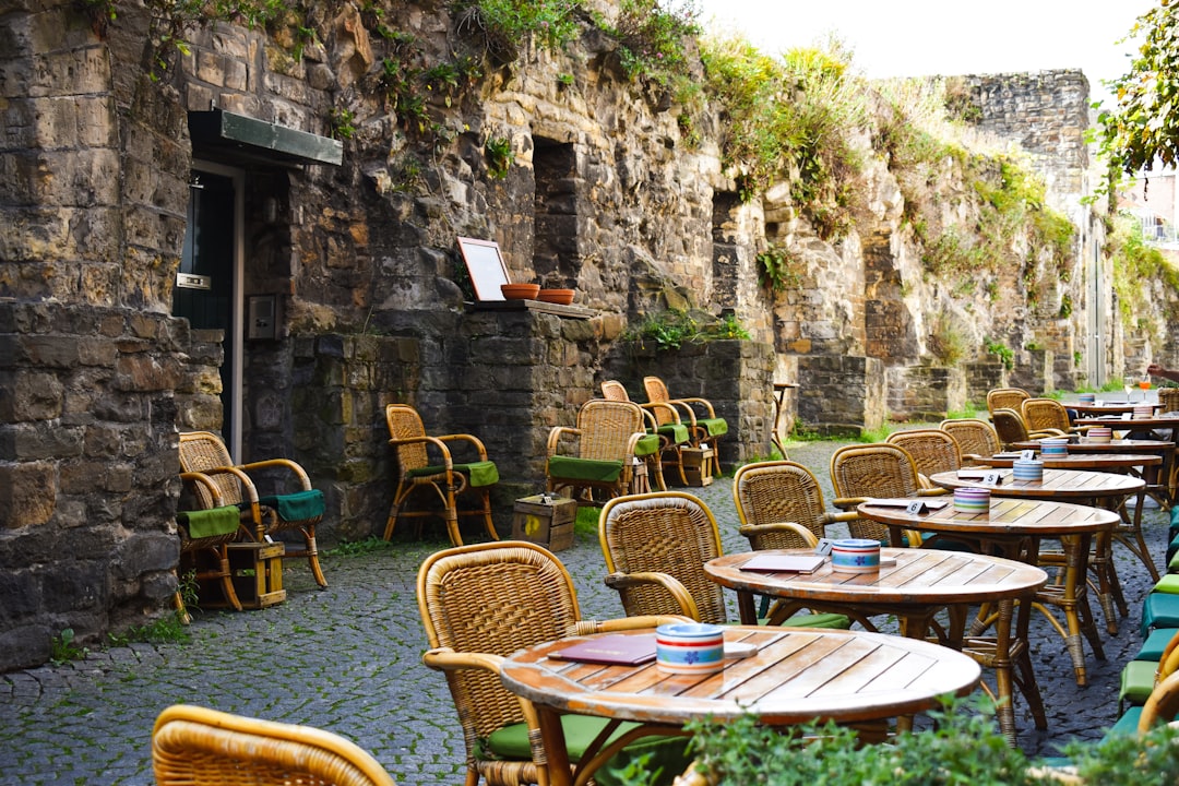 Photo restaurant with spectacular terraces for summer