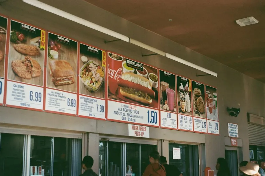 Photo common lunch menu mistakes